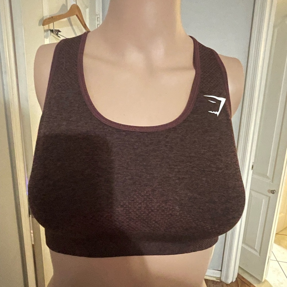 Gymshark Dark Brown‎ Sports Bra
